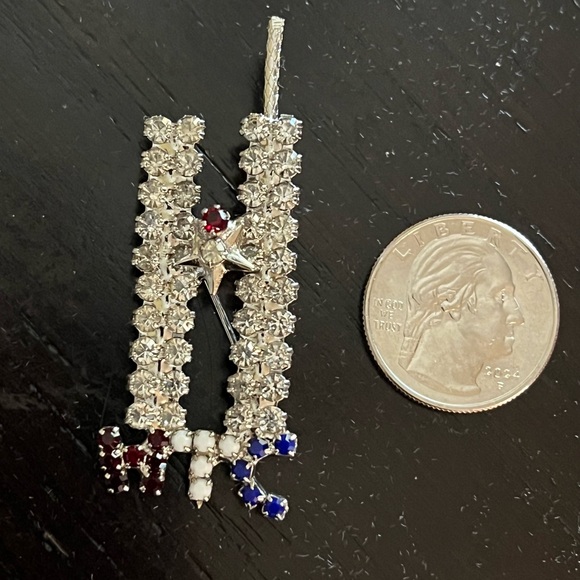 WTC World Trade Center commemorative brooch 9/11 remembered - Picture 4 of 8